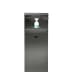 Handdesinfektionsspender HDS 124 mit Armhebel aus Metall in grauer Farbe